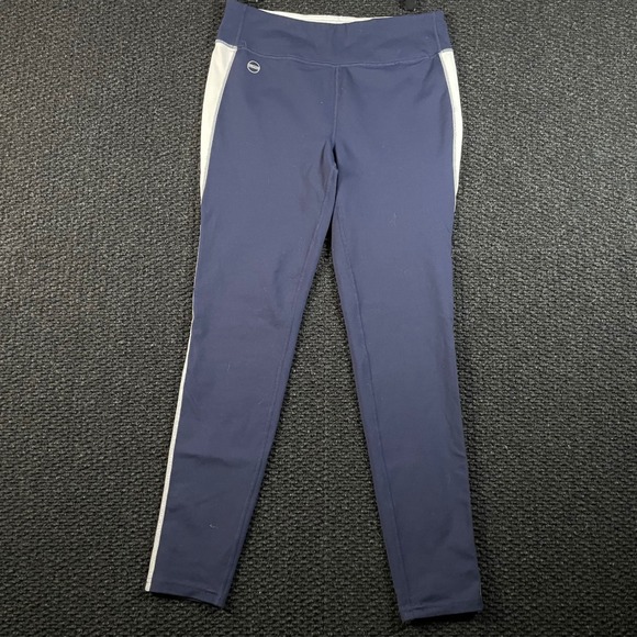 Lauren Ralph Lauren Pants - L-RL Lauren Ralph Lauren Navy Blue White Yoga Pants Stretchy Women's Size Medium
